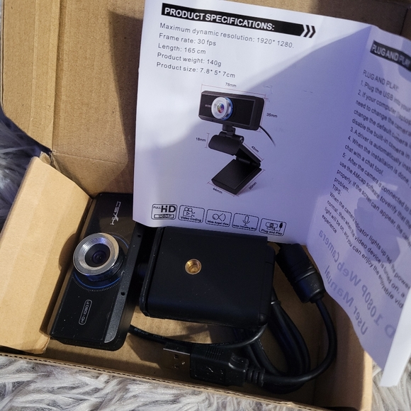 Desktop Laptop HD WEB CAM with Microphone - Picture 5 of 6